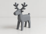 Minimalistisk renfigur med rena linjer
