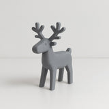 Minimalistisk renfigur med rena linjer