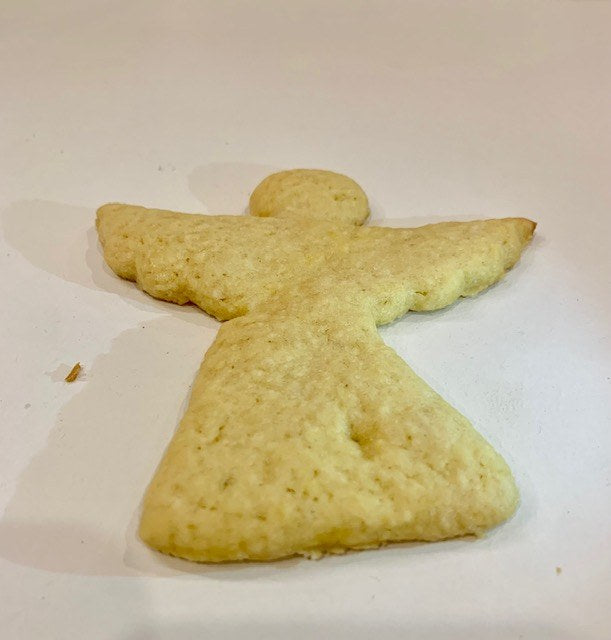 Pepparkaksform formad som en ängel