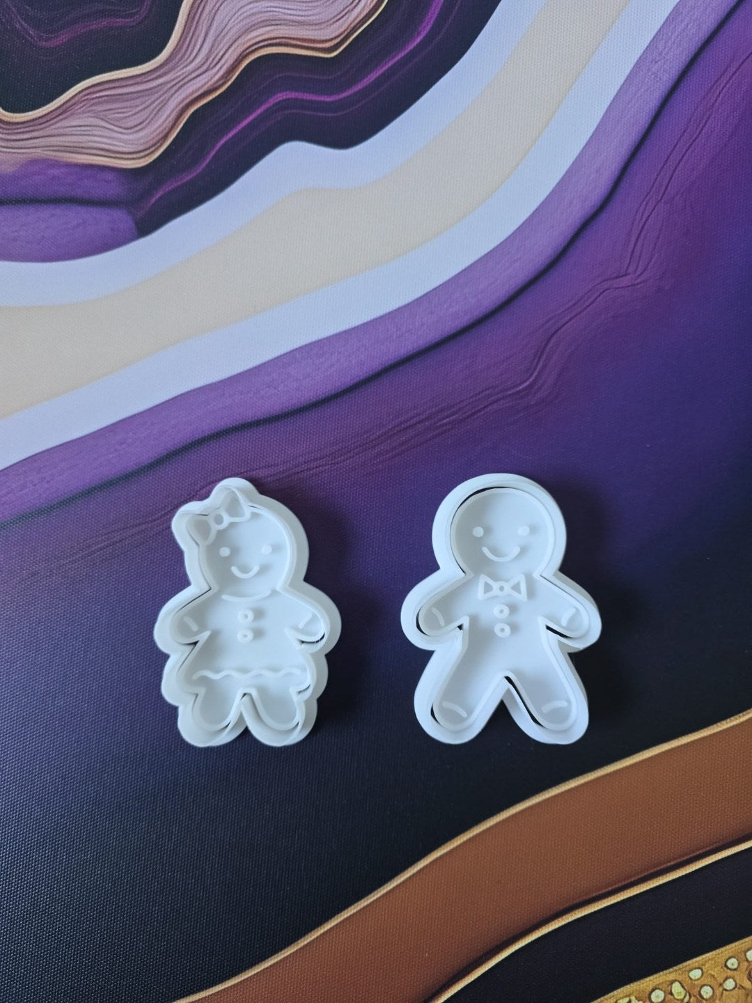 Pepparkaksform formad som en pepparkaksgubbe