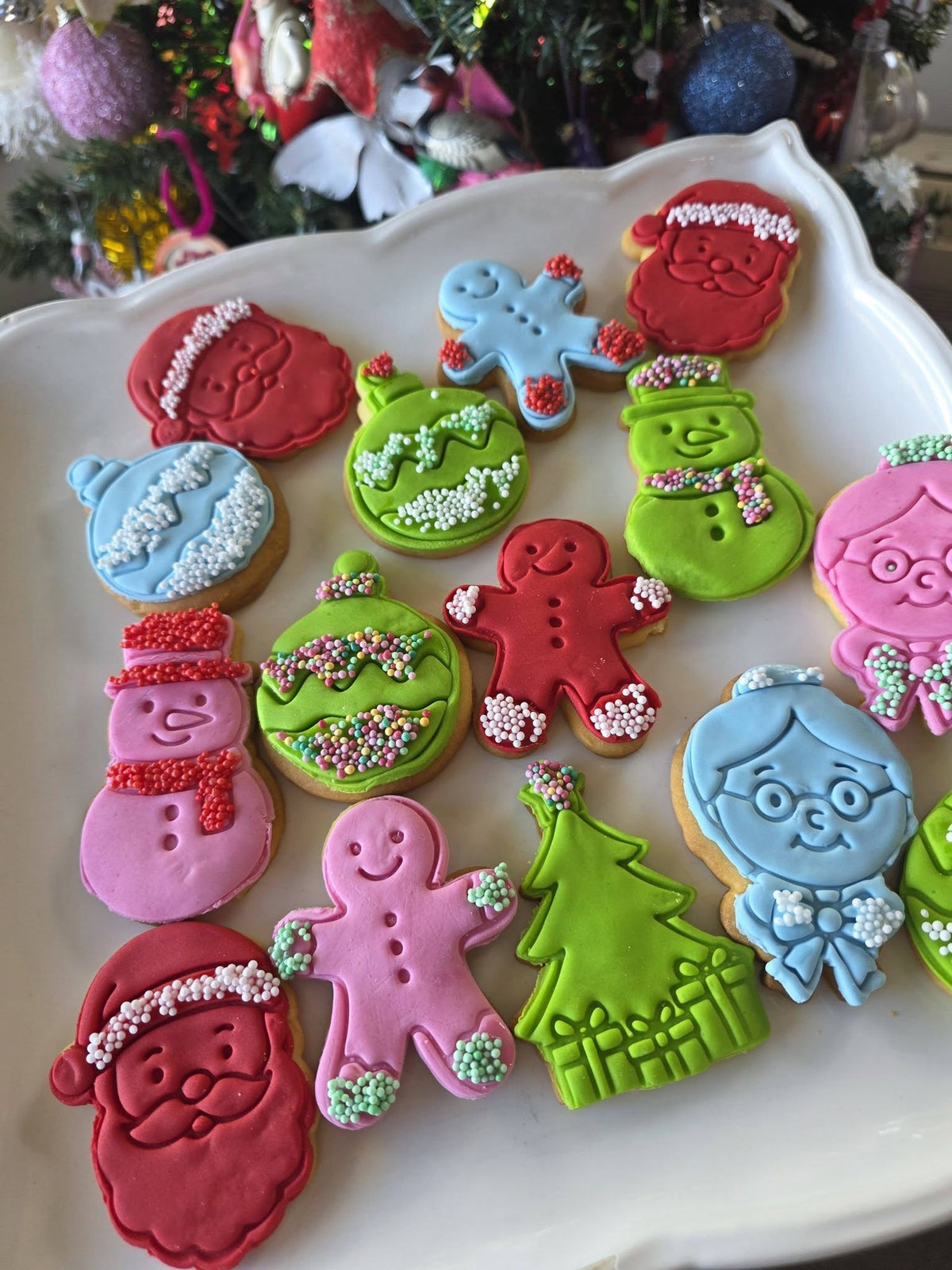 Pepparkaksformar med traditionella julmotiv
