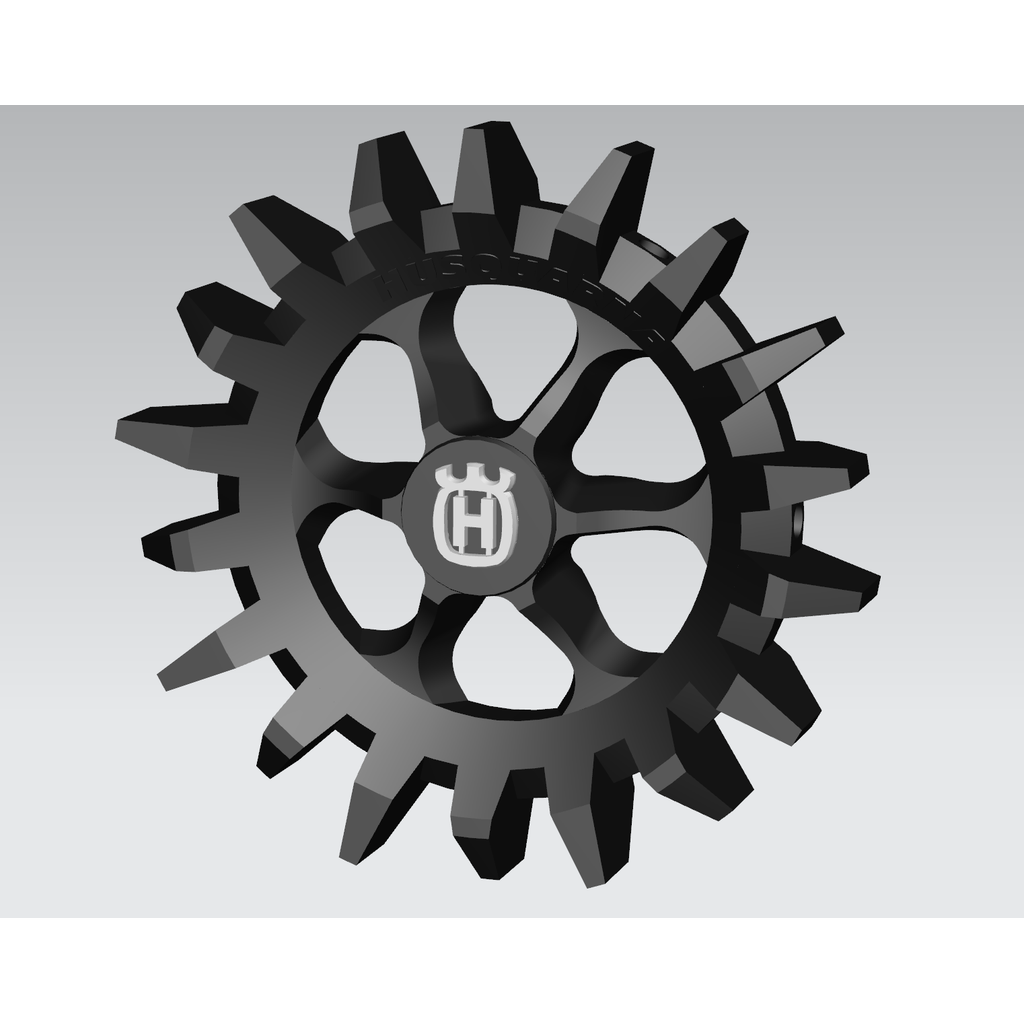 Husqvarna Automower 305-hjul – monterat