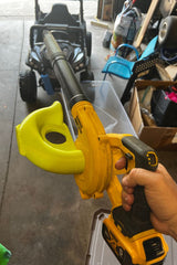 Insugstratt (velocity stack) för lövblåsare från DeWalt och Milwaukee