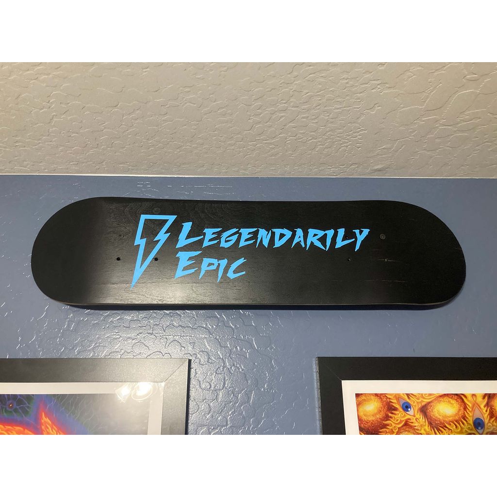 Väggfäste för skateboardbräda