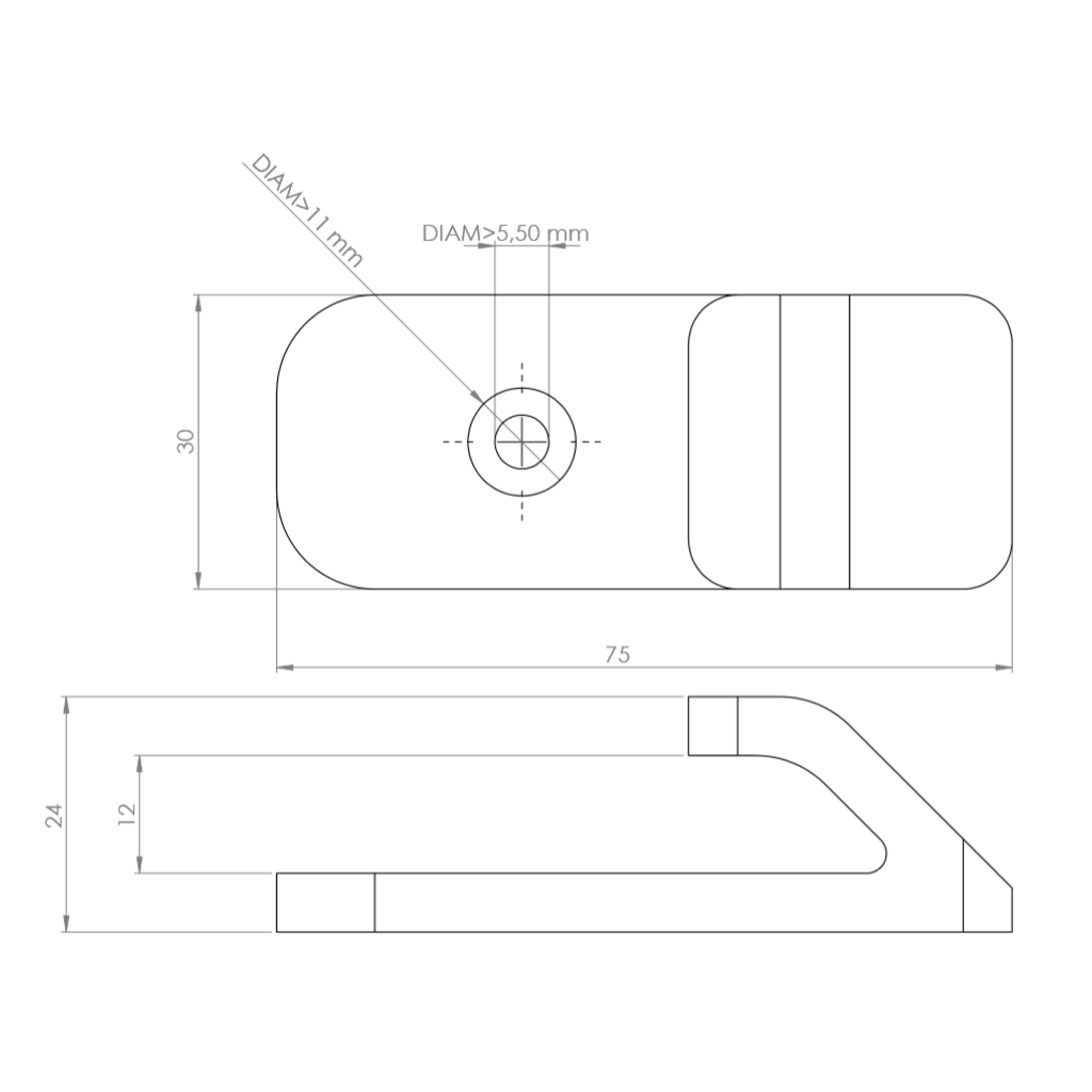 Väggfäste för snowboard – gravitationsbaserad exponering