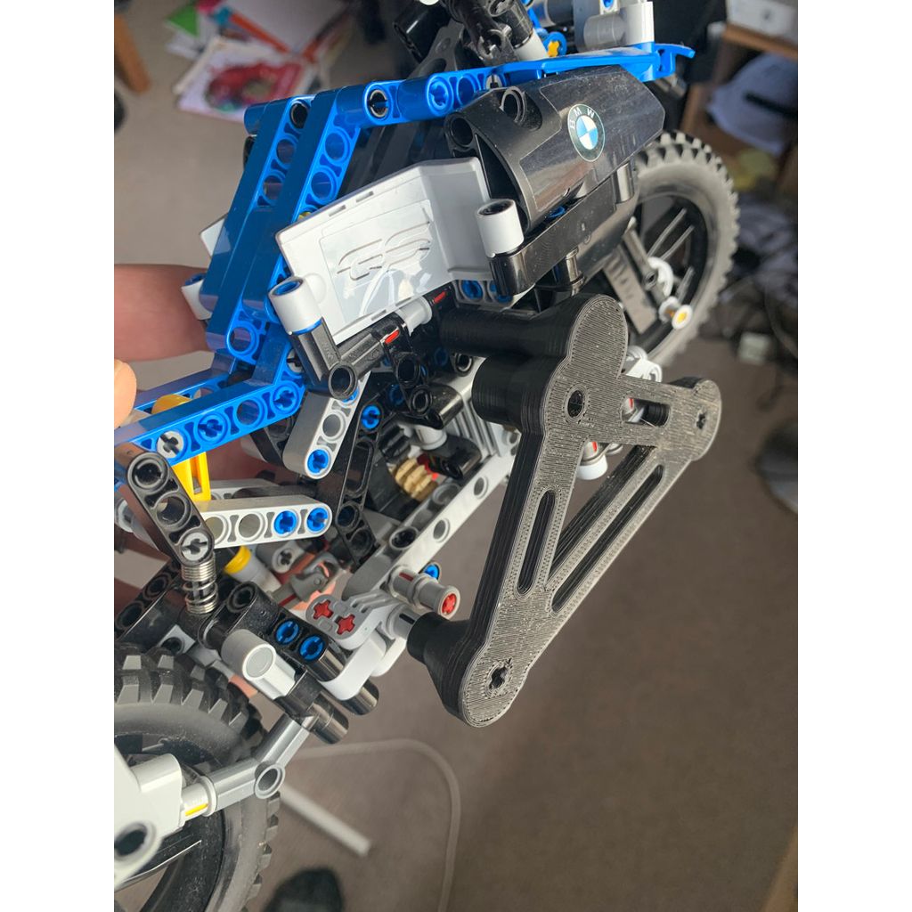 Väggfäste för LEGO Technic BMW R1200GS-motorcykel