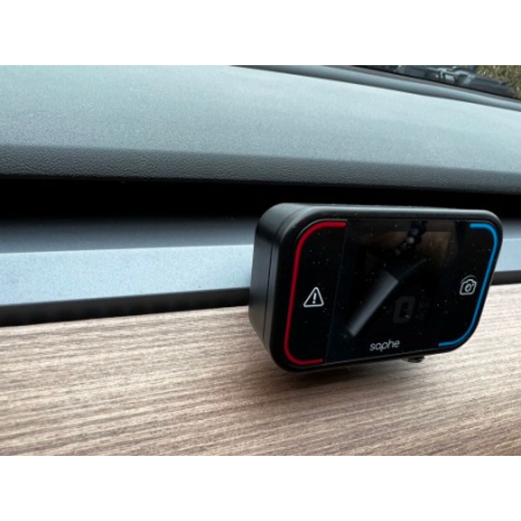 Hållare för Saphe Drive Pro i Tesla Model 3