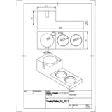 Tampstation för ECM Synchronika E61 – 58,5 mm