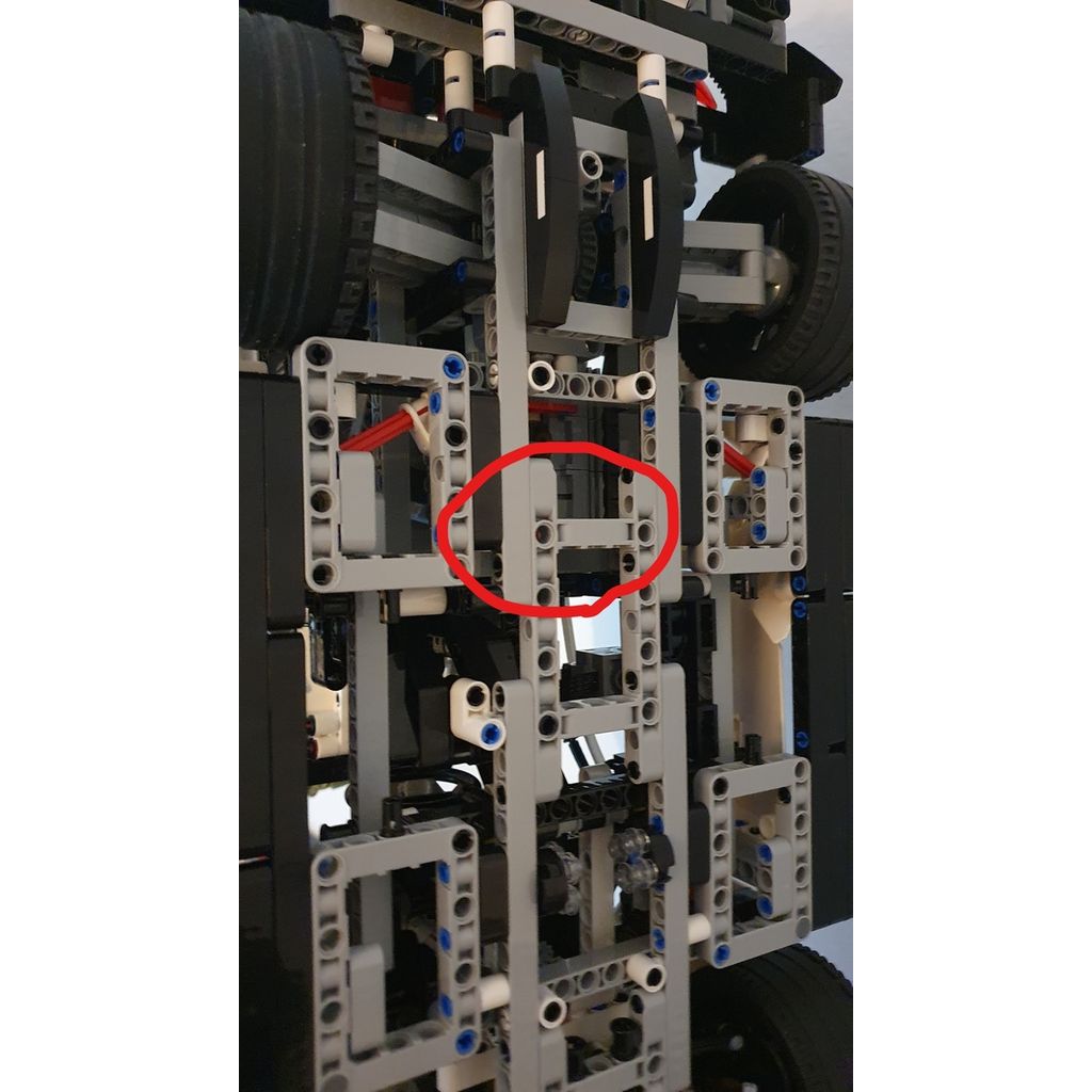 Väggfäste för LEGO Porsche 42096