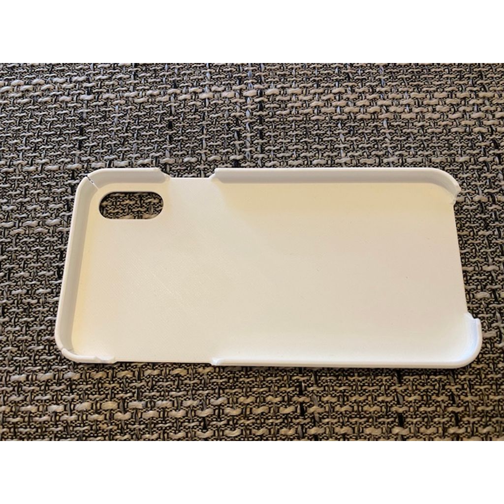 Tunt skyddsskal för iPhone X och XS