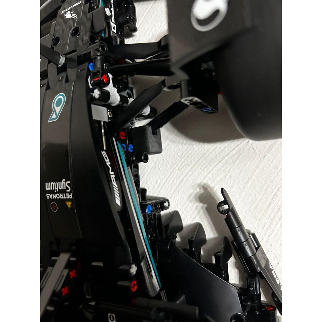 Väggfäste för LEGO F1 W14 för vertikal visning
