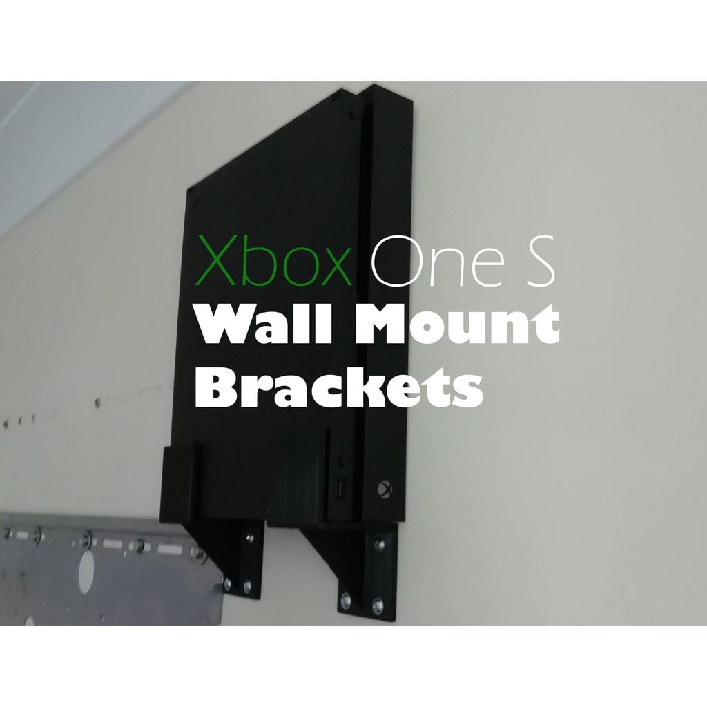 Väggfäste för Xbox One S – göm konsolen bakom tv:n