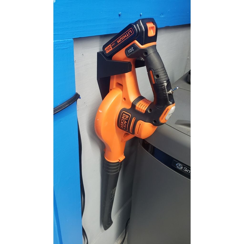 Väggfäste för Black+Decker 20V lövblåsare