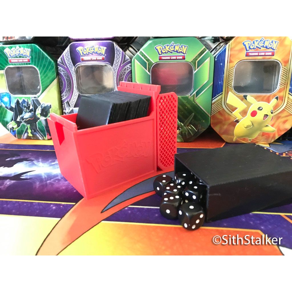 Pokémon-kortlåda för kort i plastfickor