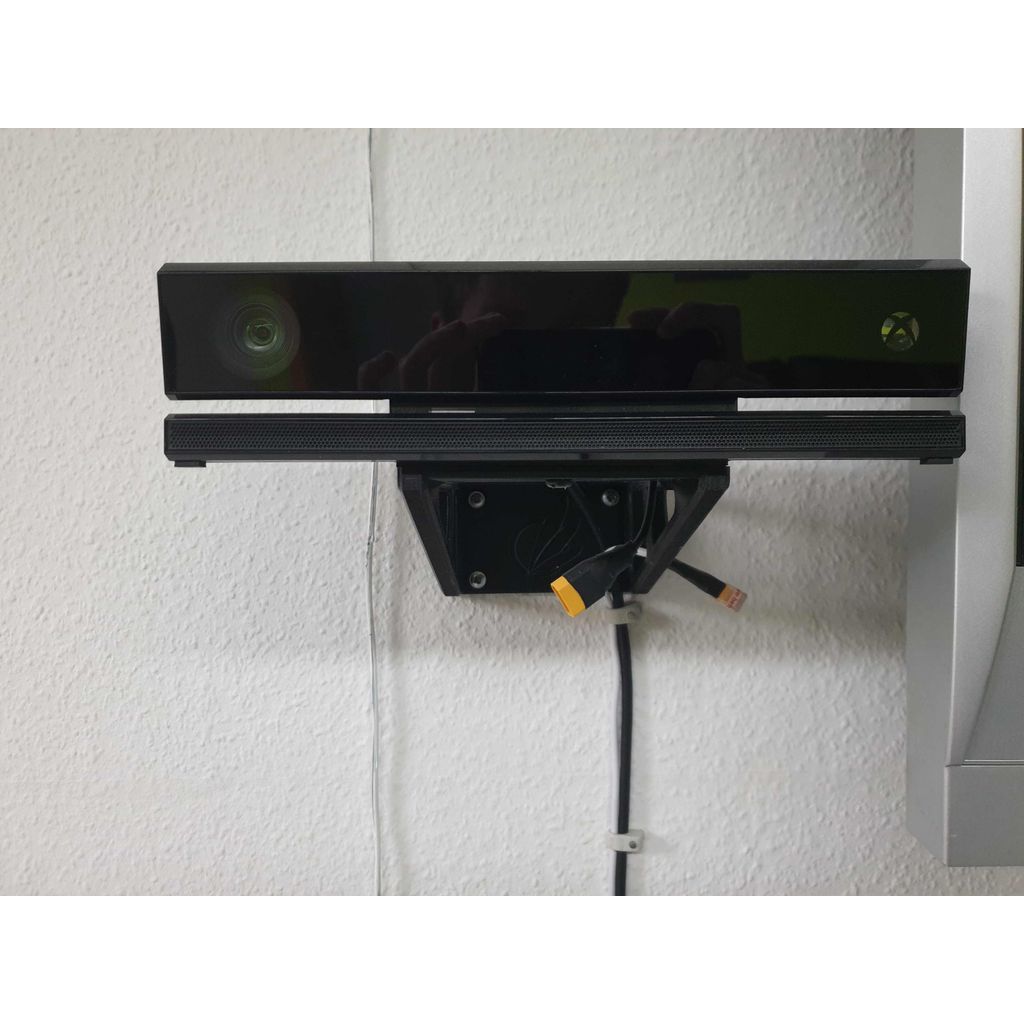 Förlängt väggfäste för Xbox Kinect V2 – fri sikt över tv:n