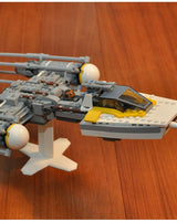 Displayställ för LEGO Y-Wing Starfighter 75172