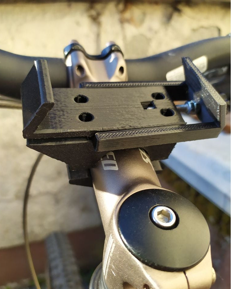 Justerbar telefonhållare för mountainbike – 30 mm klämma