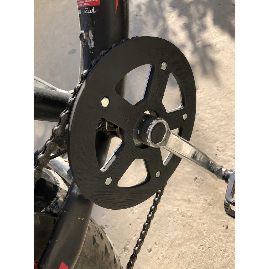 Kedjeskydd för cykel – 190 mm, passar standardvevar