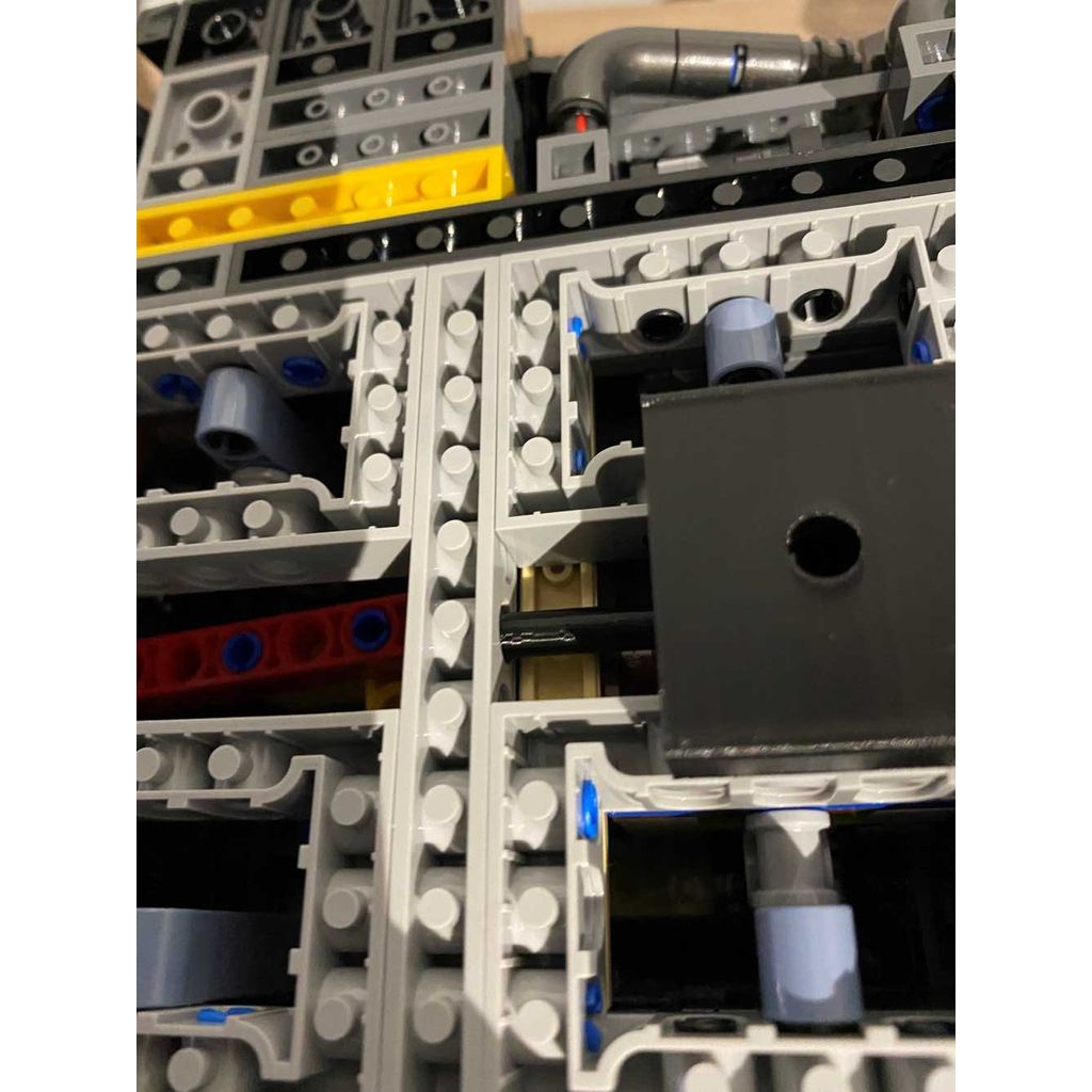 Vertikalt väggfäste för LEGO Batmobile, set om 2