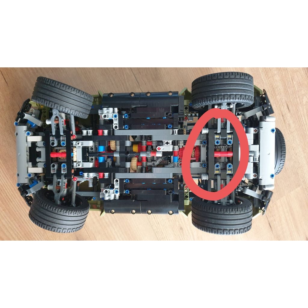 Väggfäste för LEGO Land Rover Defender 42110
