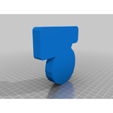 Bob Ross-logga som 3D-print