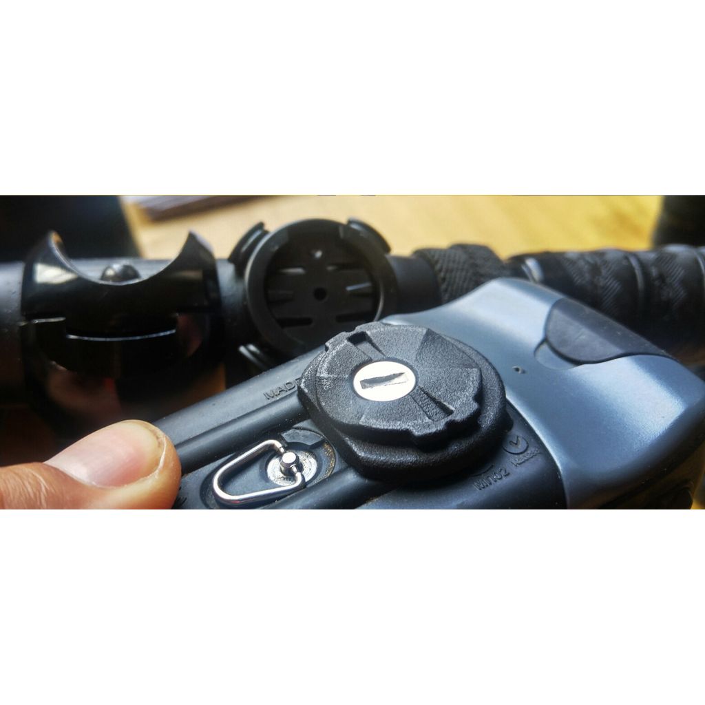 Adapter från Garmin eTrex till kvartsvarvsfäste