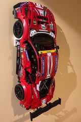 Väggfäste för LEGO Technic Porsche 911 RSR och Ferrari 488 GTE