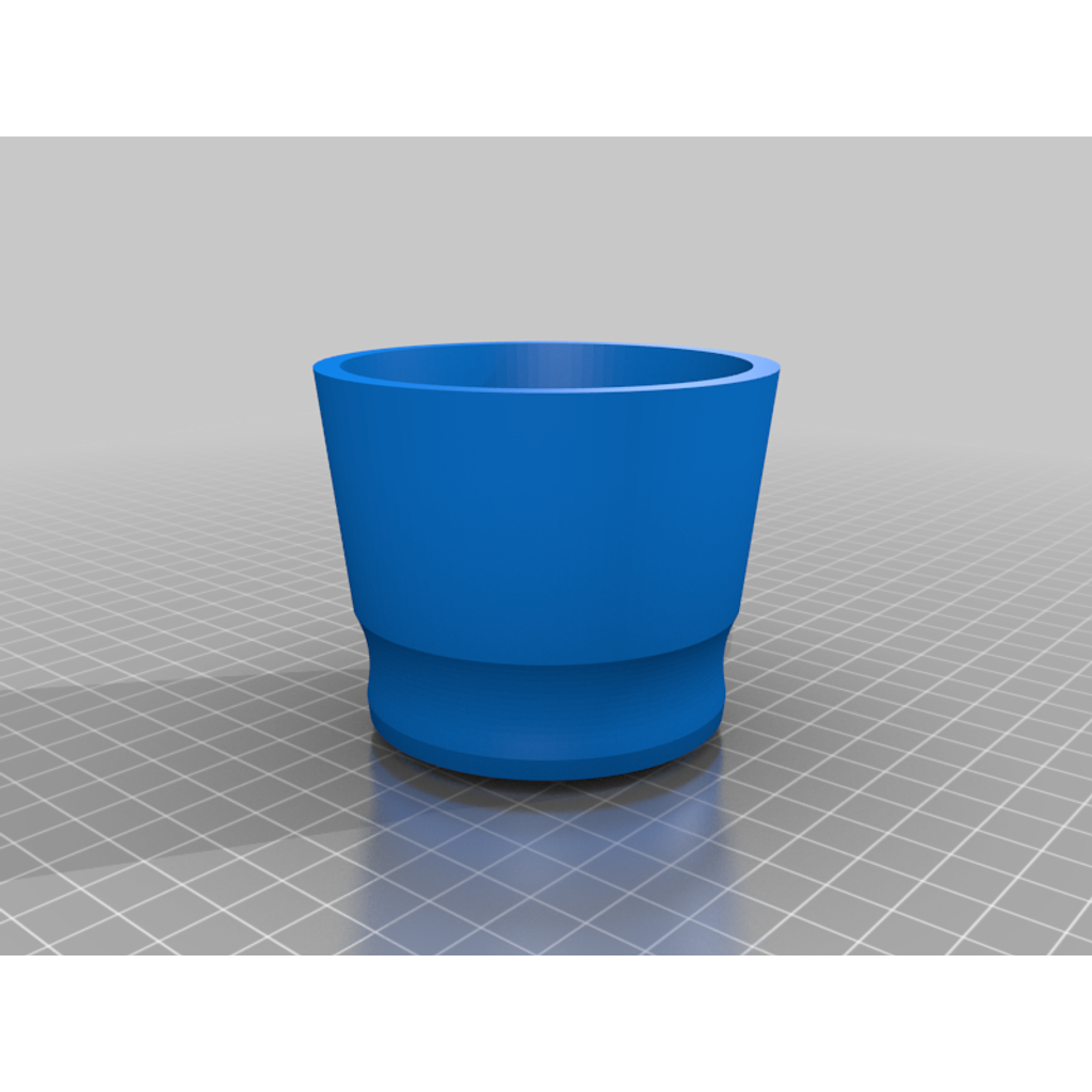 Tratt och shaker för kaffepulver till portafilter