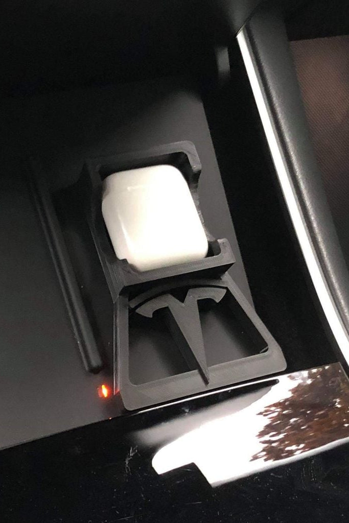 AirPods-hållare för trådlös laddning i Tesla Model 3