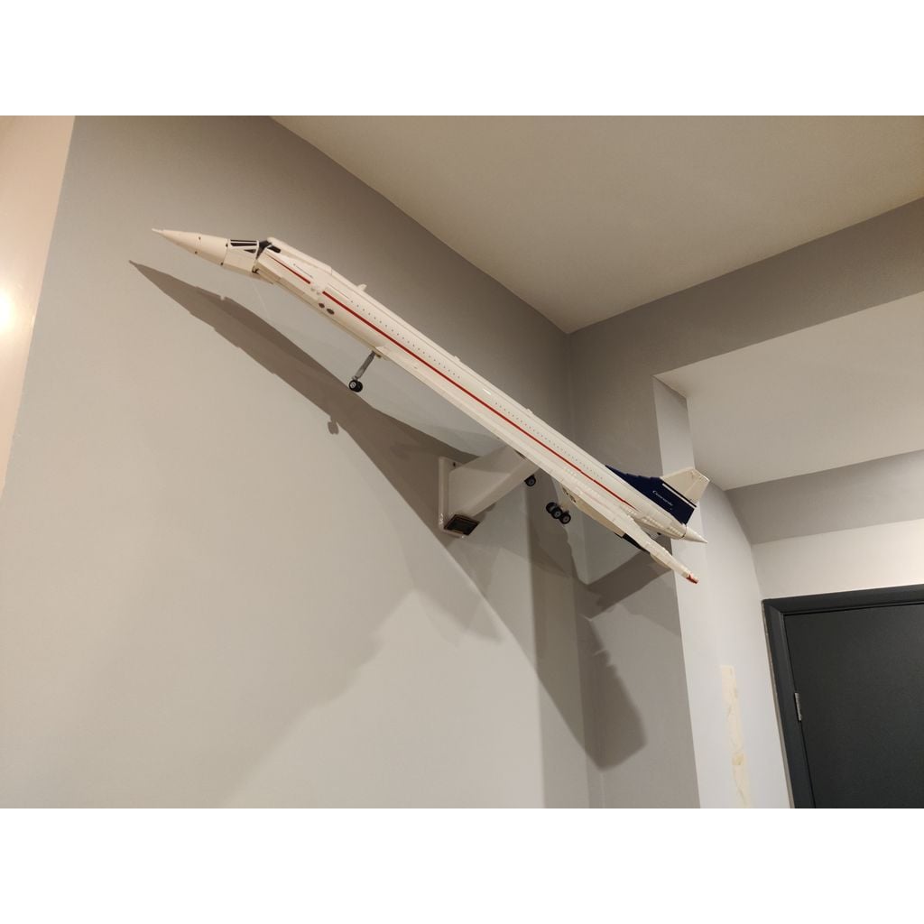 Väggfäste för LEGO Concorde (set 10318)