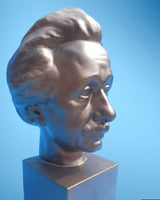 Byst av Albert Einstein från 3D-skanning – 34 cm