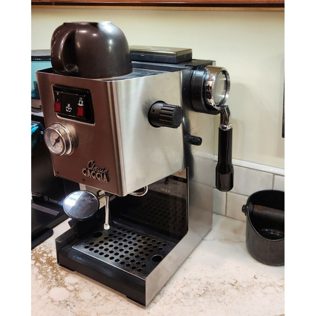 Gaggia Classic portafilterhållare – sidomonterad krok