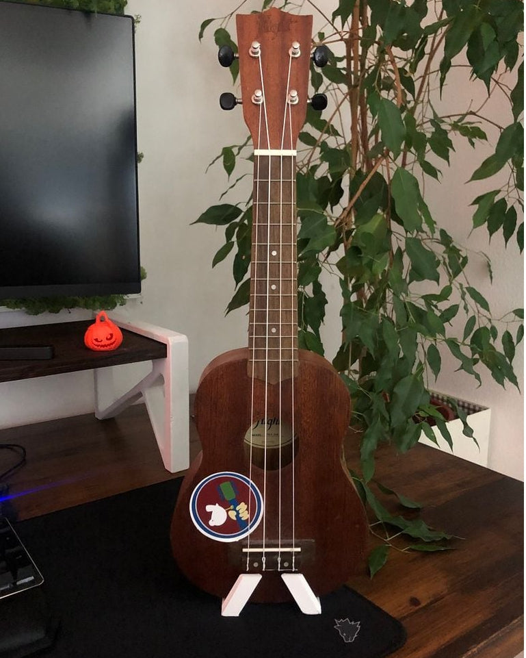 Ukulelestativ – exponeringshållare för bordet