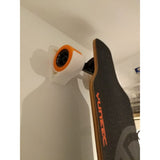 Väggfäste för longboard och skateboard med 90 mm hjul