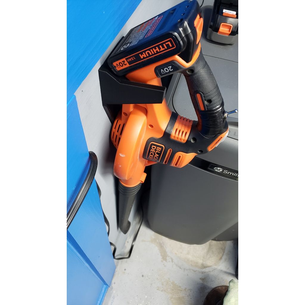 Väggfäste för Black+Decker 20V lövblåsare