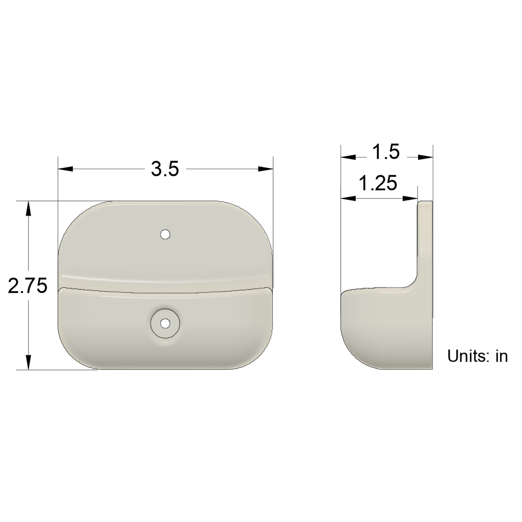 Väggfäste för mountainbike med pedalkrok