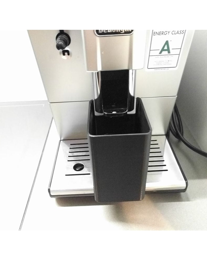 Specialanpassad droppbricka för DeLonghi kaffemaskiner