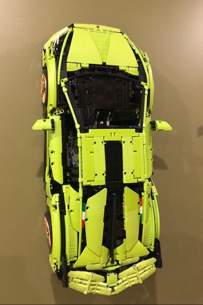 Vägghållare för LEGO Technic Lamborghini