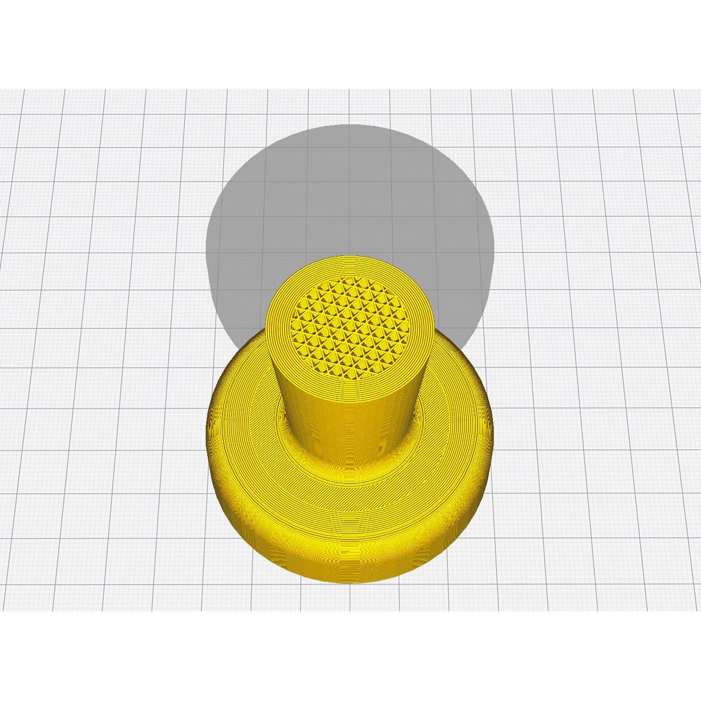 60 mm kaffetamper för Moka Express 4 koppar