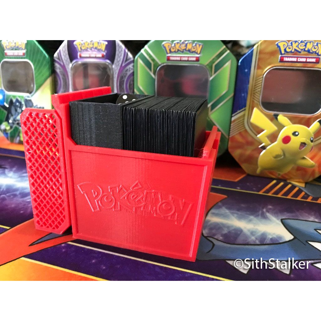 Pokémon-kortlåda för kort i plastfickor