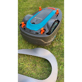 Verktyg för att öppna kåpan på Gardena Sileno City-robotgräsklippare
