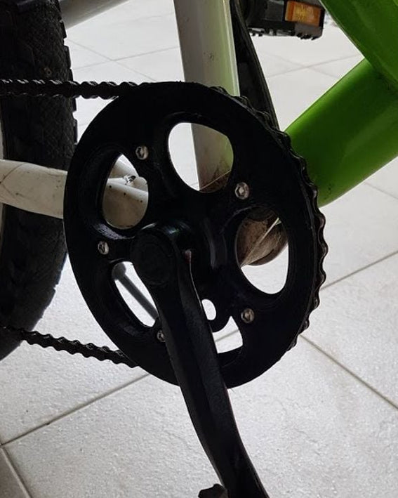 Kedjeskydd för Polygon 20-tums barnmountainbike