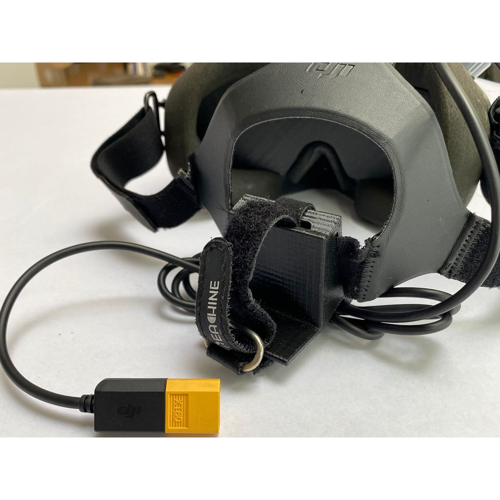 Batterihållare för huvudbandet på DJI Goggles V2