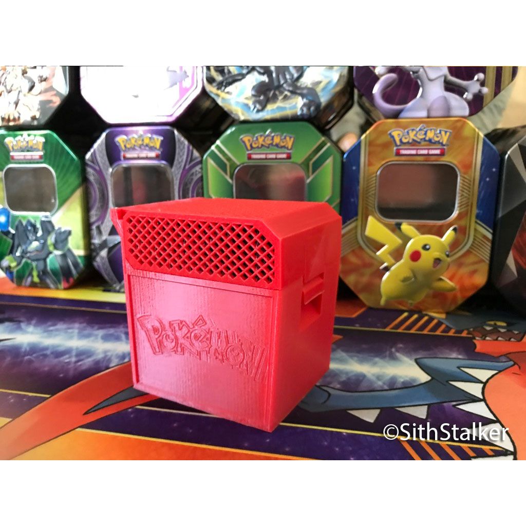 Pokémon-kortlåda för kort i plastfickor