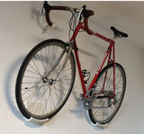 Väggfäste för racercykel