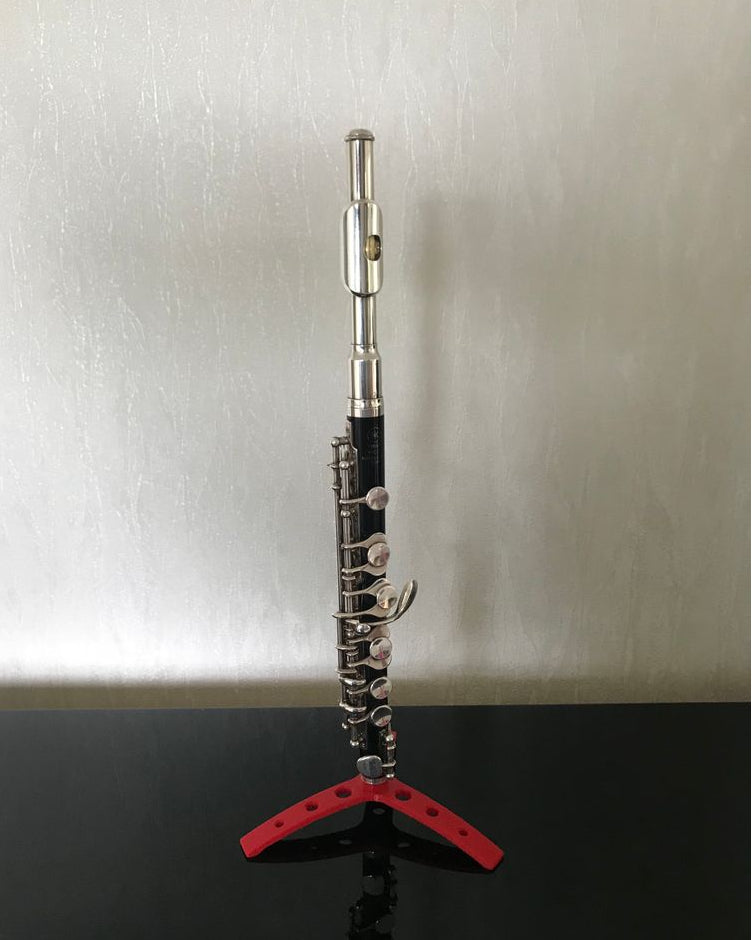 Ställ för piccolaflöjt, säker instrumenthållare