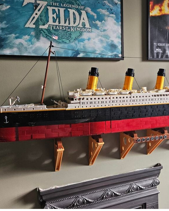 Väggfäste för LEGO Titanic 10294