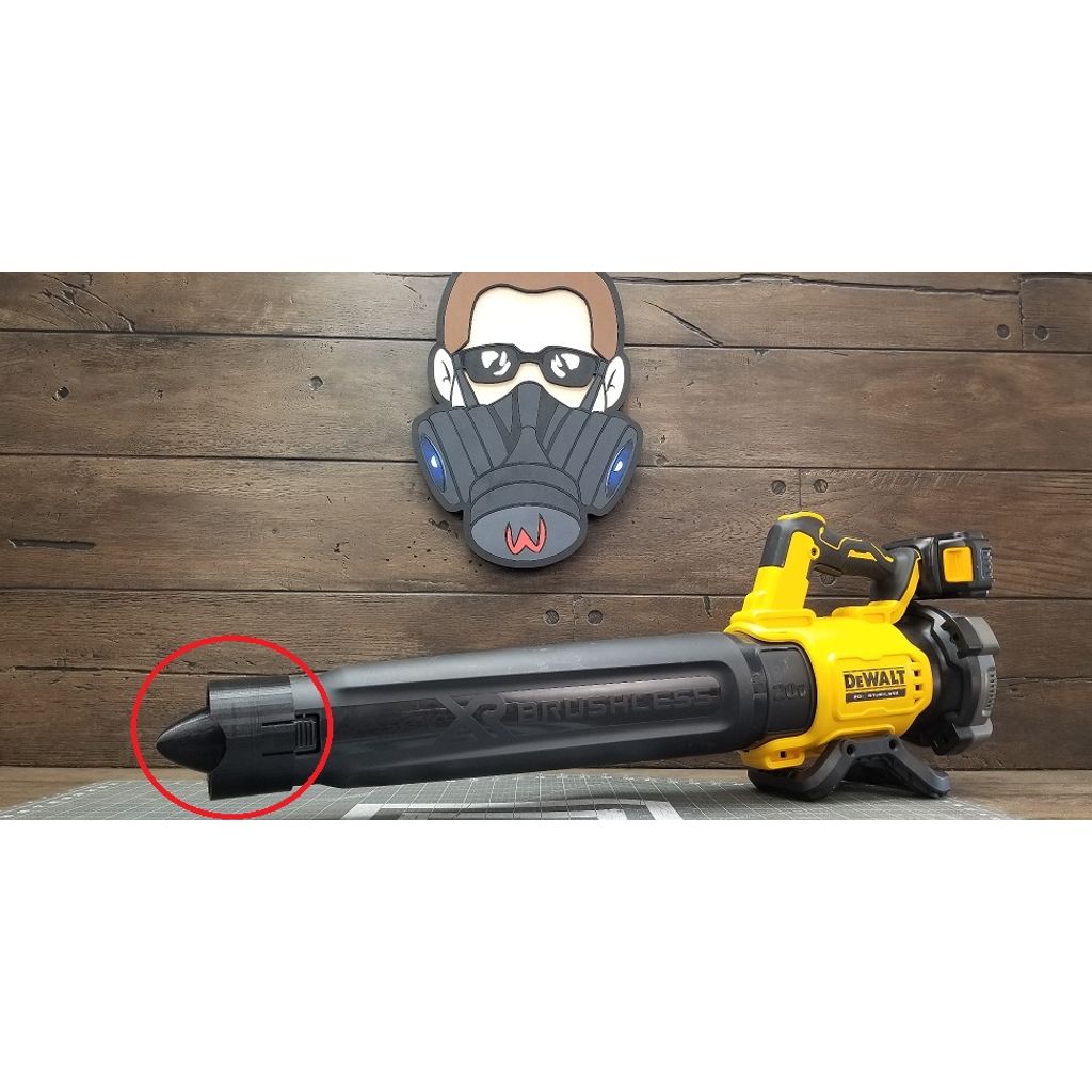 DeWalt 20V koncentratormunstycke för lövblås