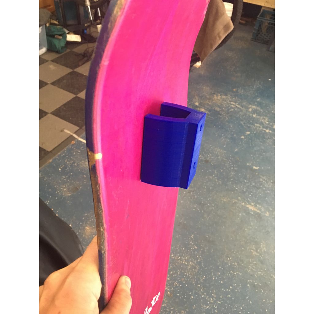 Väggfäste för skateboard