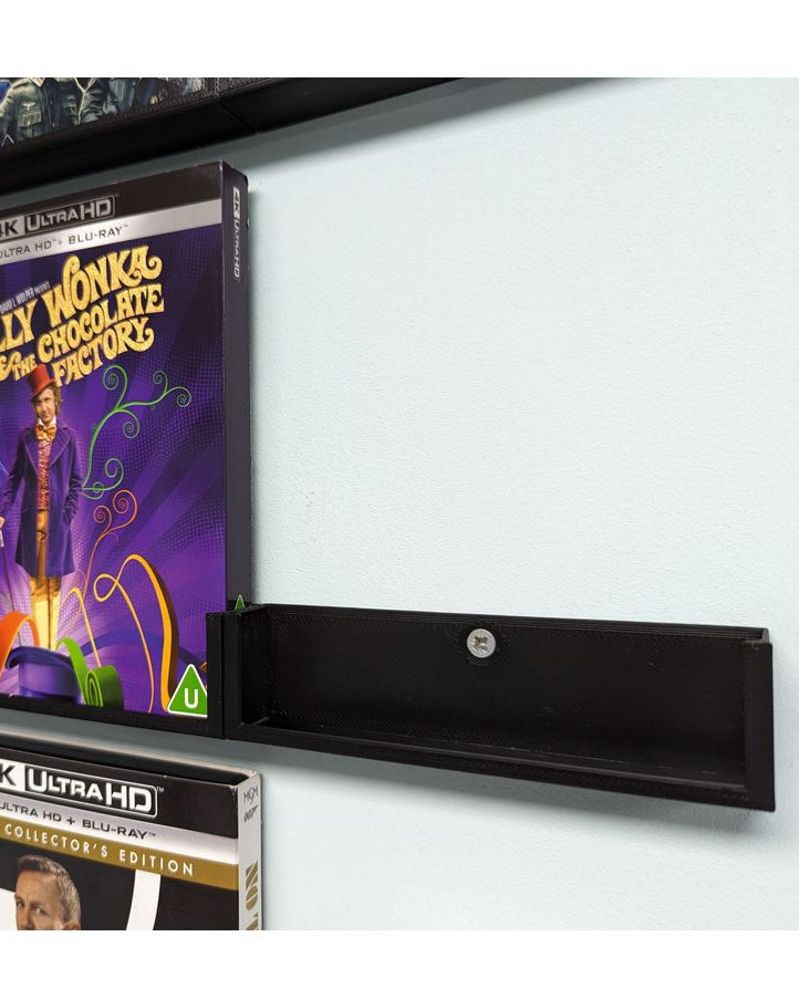 Vägghållare för Blu-ray-, DVD-, PS- och Xbox-fodral